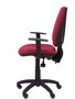 PIQUERAS Y CRESPO Silla Elche S Bali color granate con brazos regulables