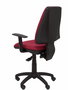 PIQUERAS Y CRESPO Silla Elche S Bali color granate con brazos regulables