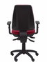 PIQUERAS Y CRESPO Silla Elche S Bali color granate con brazos regulables