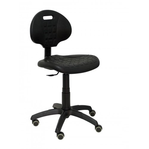 Piqueras y Crespo Silla de Oficina Ergonómica en Poliuretano Inyectado Negro Piqueras y Crespo Silla de Oficina Ergonómica en Poliuretano Inyectado Negro