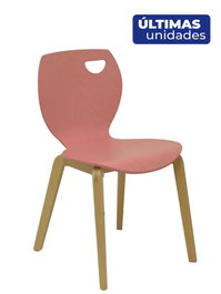 NOWY STYL Silla Buendia de Madera Rosa