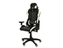 Piqueras y Crespo Silla Gaming Giratoria Símil Piel Negra Regulable en Altura 1200+80x670x670 mm