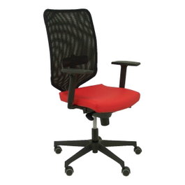 PIQUERAS Y CRESPO Ossa Negra Uso Intensivo con Asiento Rojo y Brazos 3D