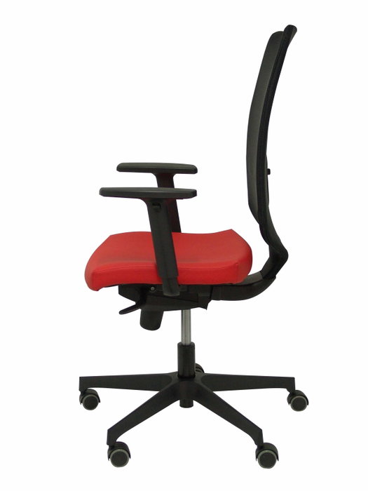 PIQUERAS Y CRESPO Silla Ossa Negro/Rojo Uso Intensivo