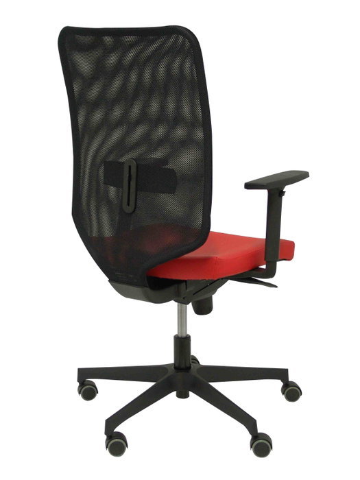 PIQUERAS Y CRESPO Silla Ossa Negro/Rojo Uso Intensivo