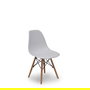 Silla Priego de PVC color Blanco. Sin brazos