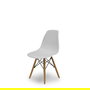 Silla Priego de PVC color Blanco. Sin brazos
