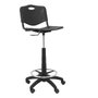 PIQUERAS Y CRESPO Taburete Robledo PVC Negro