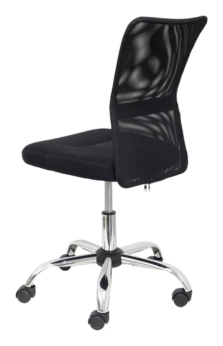 Piqueras y Crespo Silla de Oficina Pardal con Respaldo de Malla Negra Piqueras y Crespo Silla de Oficina Pardal con Respaldo de Malla Negra