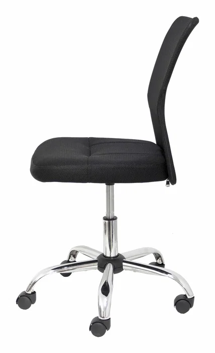 Piqueras y Crespo Silla de Oficina Pardal con Respaldo de Malla Negra Piqueras y Crespo Silla de Oficina Pardal con Respaldo de Malla Negra