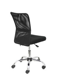 Piqueras y Crespo Silla de Oficina Pardal con Respaldo de Malla Negra