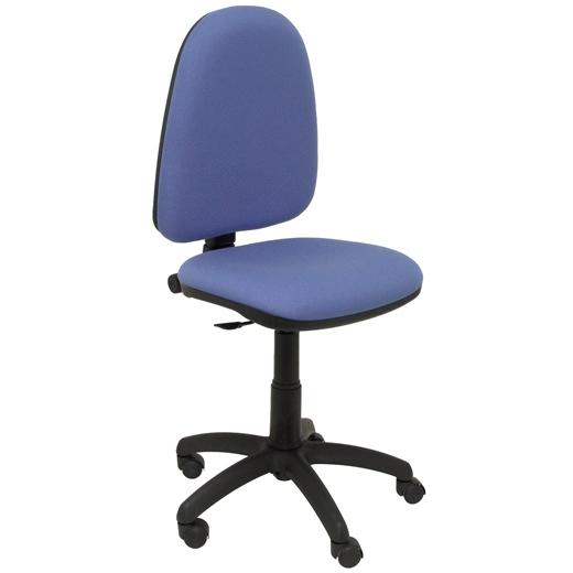 PIQUERAS Y CRESPO Silla Aýna con mecanismo de contacto permanente, tejido BALI azul claro PIQUERAS Y CRESPO Silla Aýna con mecanismo de contacto permanente, tejido BALI azul claro