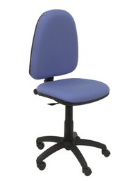 PIQUERAS Y CRESPO Silla Aýna con mecanismo de contacto permanente, tejido BALI azul claro