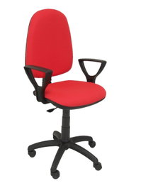 PIQUERAS Y CRESPO Silla Ayna Bali Rojo con Brazos Fijos