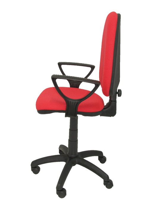PIQUERAS Y CRESPO Silla Ayna Bali Rojo con Brazos Fijos