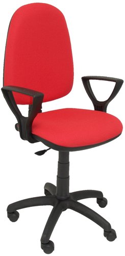 PIQUERAS Y CRESPO Silla Ayna Bali Rojo con Brazos Fijos