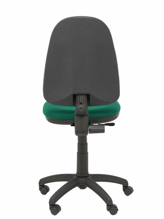 Silla de oficina Aýna con mecanismo Contacto permanente básico tapizada con Tela color Verde botella. Equipada con Base poliamida negra, Sin brazos y Ruedas de nailon 50 mm Silla de oficina Aýna con mecanismo Contacto permanente básico tapizada con Tela color Verde botella. Equipada con Base poliamida negra, Sin brazos y Ruedas de nailon 50 mm