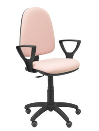 PIQUERAS Y CRESPO Silla Aýna Bali Rosa Pálido con Brazos Fijos