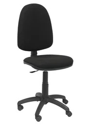 PIQUERAS Y CRESPO Silla de oficina Aýna con tejido Bali negro