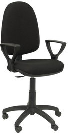 PIQUERAS Y CRESPO Silla Aýna Bali Negro con Brazos Fijos