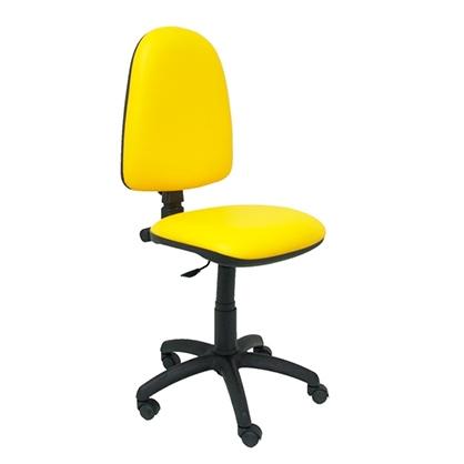 PIQUERAS Y CRESPO Silla Aýna en Similpiel Amarillo