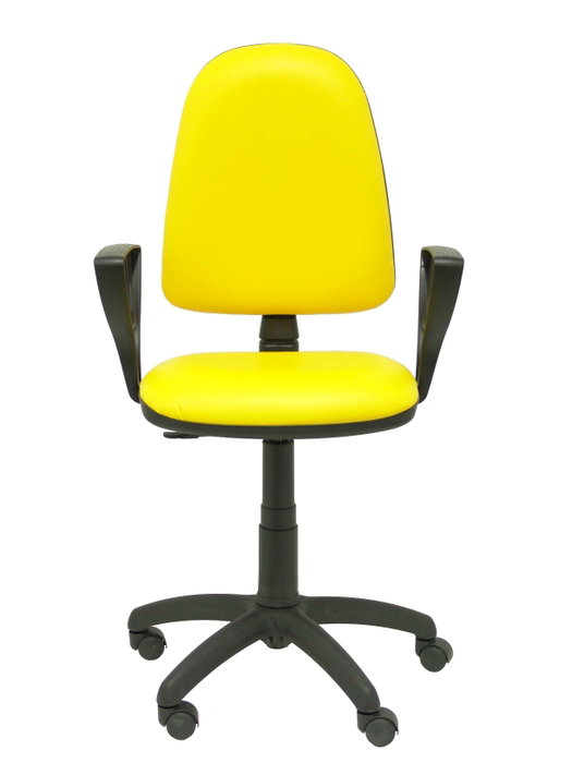 PIQUERAS Y CRESPO Silla de oficina Aýna Amarillo con Similpiel PIQUERAS Y CRESPO Silla de oficina Aýna Amarillo con Similpiel