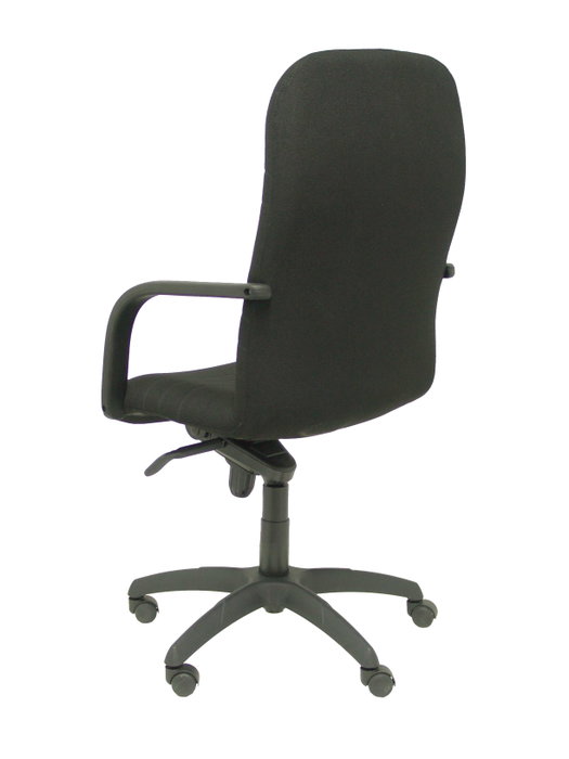 Sillón Letur con mecanismo Basculante avanzado tapizada con Tela color Negro. Equipado con Base poliamida negra, Brazos fijos y Ruedas de nailon 50 mm Sillón Letur con mecanismo Basculante avanzado tapizada con Tela color Negro. Equipado con Base poliamida negra, Brazos fijos y Ruedas de nailon 50 mm