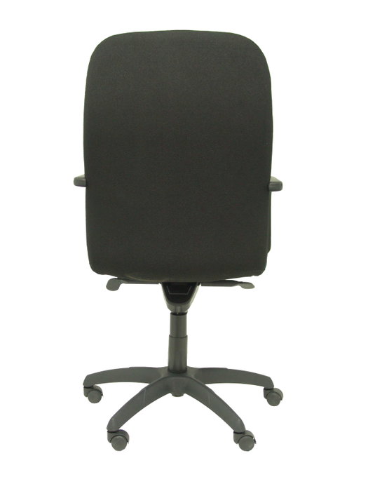 Sillón Letur con mecanismo Basculante avanzado tapizada con Tela color Negro. Equipado con Base poliamida negra, Brazos fijos y Ruedas de nailon 50 mm Sillón Letur con mecanismo Basculante avanzado tapizada con Tela color Negro. Equipado con Base poliamida negra, Brazos fijos y Ruedas de nailon 50 mm