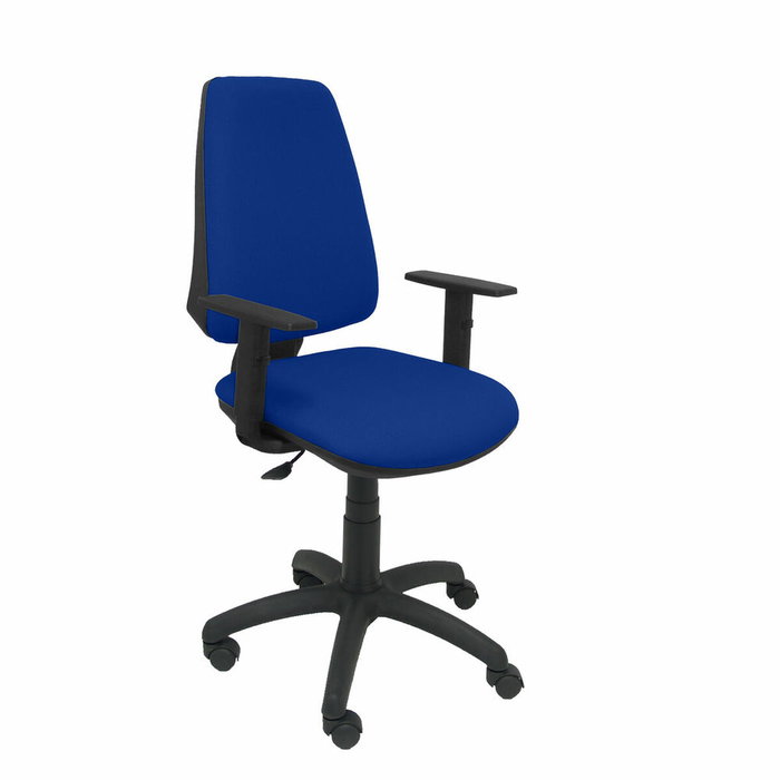 PIQUERAS Y CRESPO Silla Elche CP con Brazos Regulables y Tela Azul PIQUERAS Y CRESPO Silla Elche CP con Brazos Regulables y Tela Azul
