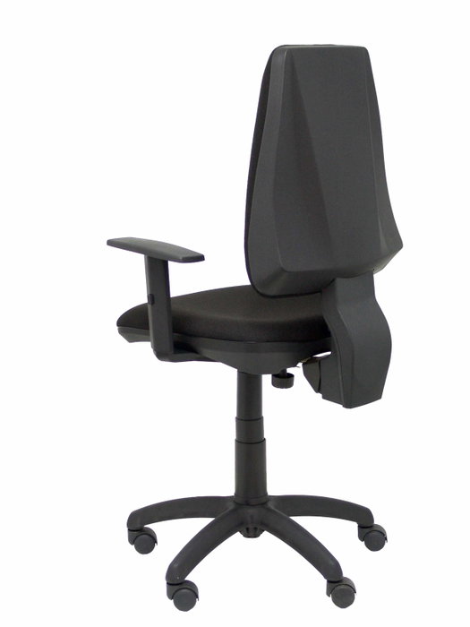 PIQUERAS Y CRESPO Silla Elche CP con Brazos Regulables, Negro
