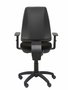 PIQUERAS Y CRESPO Silla Elche CP con Brazos Regulables, Negro
