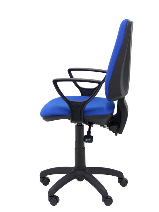 PIQUERAS Y CRESPO Silla Elche S con Brazos Fijos y Mecanismo Asíncrono, Azul