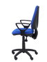 PIQUERAS Y CRESPO Silla Elche S con Brazos Fijos y Mecanismo Asíncrono, Azul