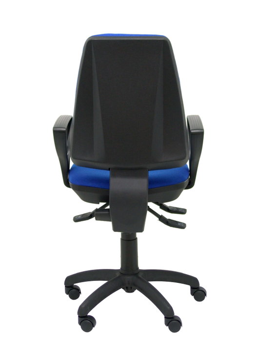 PIQUERAS Y CRESPO Silla Elche S con Brazos Fijos y Mecanismo Asíncrono, Azul
