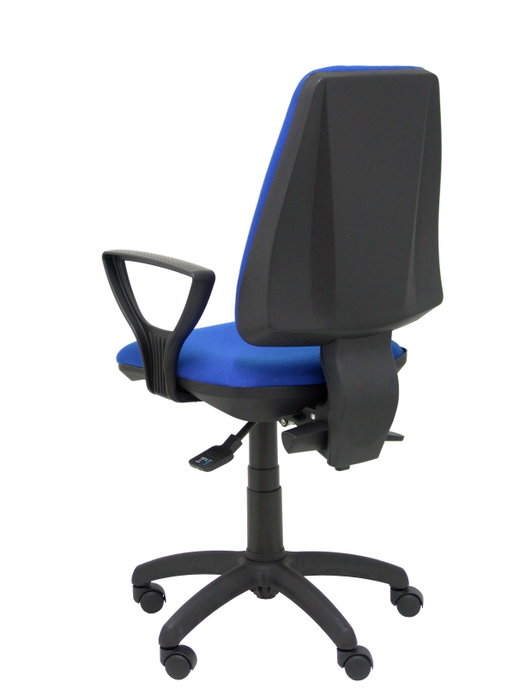 PIQUERAS Y CRESPO Silla Elche S con Brazos Fijos y Mecanismo Asíncrono, Azul