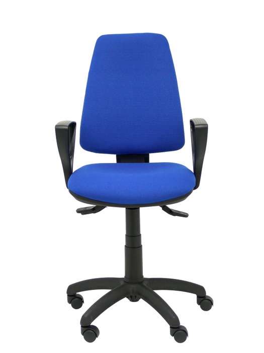 PIQUERAS Y CRESPO Silla Elche S con Brazos Fijos y Mecanismo Asíncrono, Azul