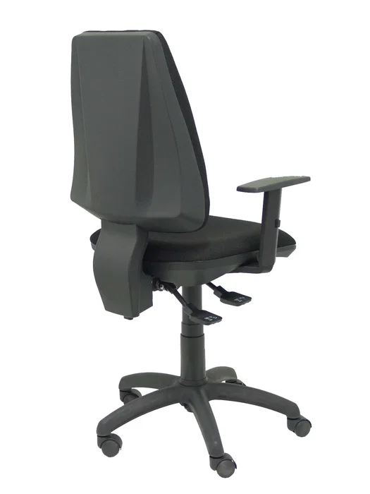 PIQUERAS Y CRESPO Silla Elche S Bali con Brazos Regulables, Negro