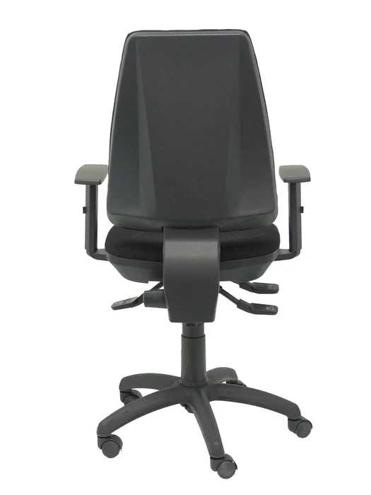 PIQUERAS Y CRESPO Silla Elche S Bali con Brazos Regulables, Negro