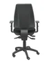 PIQUERAS Y CRESPO Silla Elche S Bali con Brazos Regulables, Negro