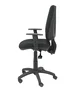 PIQUERAS Y CRESPO Silla Elche S Bali con Brazos Regulables, Negro