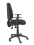 PIQUERAS Y CRESPO Silla Elche S Bali con Brazos Regulables, Negro