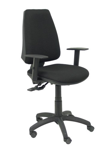 PIQUERAS Y CRESPO Silla Elche con mecanismo Asincro Negro PIQUERAS Y CRESPO Silla Elche con mecanismo Asincro Negro