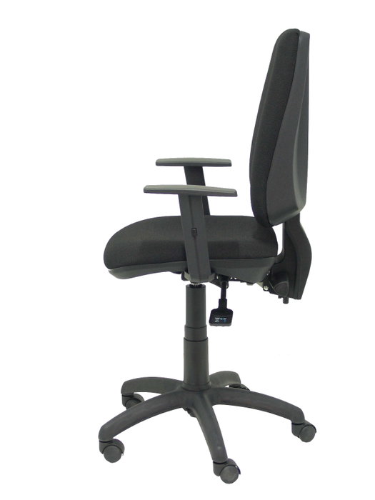 PIQUERAS Y CRESPO Silla Elche S Bali brazos regulables negro