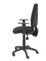 PIQUERAS Y CRESPO Silla Elche S Bali brazos regulables negro
