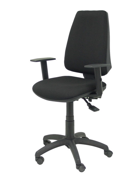 PIQUERAS Y CRESPO Silla Elche S Bali brazos regulables negro