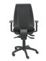 PIQUERAS Y CRESPO Silla Elche S Bali brazos regulables negro