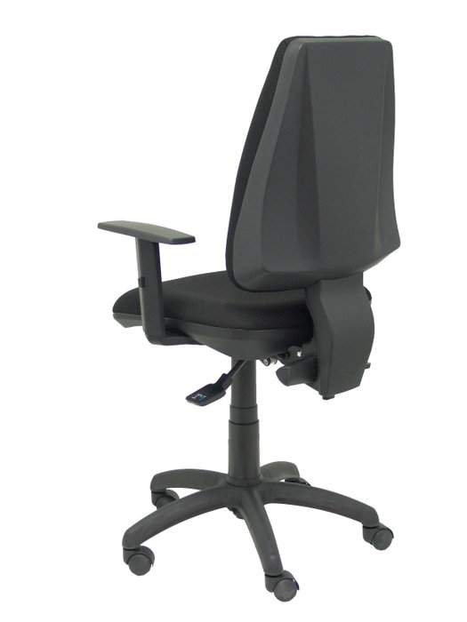 PIQUERAS Y CRESPO Silla Elche S Bali brazos regulables negro