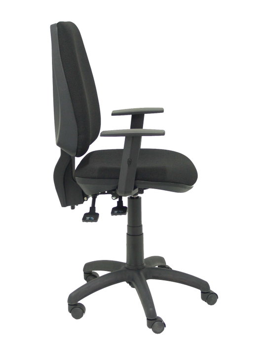 PIQUERAS Y CRESPO Silla Elche S Bali brazos regulables negro