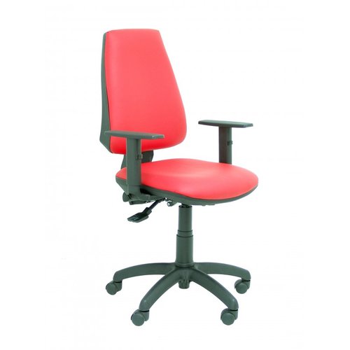 PIQUERAS Y CRESPO Silla de oficina Elche con mecanismo Asincro en Similpiel Rojo PIQUERAS Y CRESPO Silla de oficina Elche con mecanismo Asincro en Similpiel Rojo