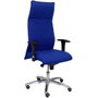 PIQUERAS Y CRESPO Sillón Albacete con Mecanismo Sincro y Tela Azul